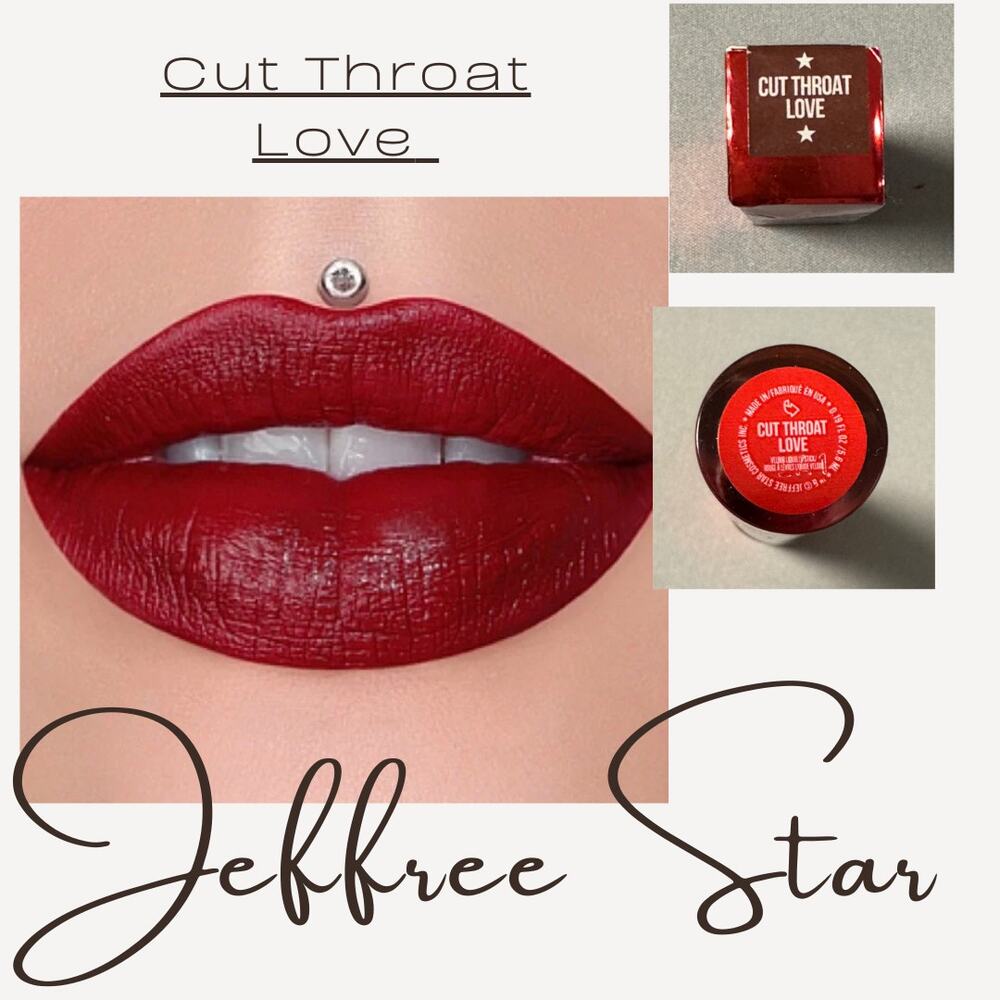NIB Jeffree‎ Star Velour Liquid Lipstick “Cut Throat Love”